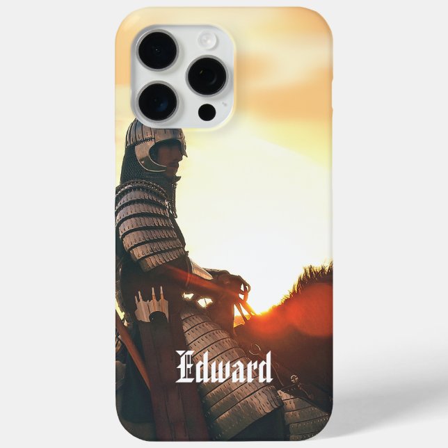 Funda De Case-Mate Para iPhone Gaming Fantasy Medieval Mouneval Knight (Reverso )