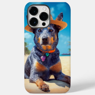 Funda Para iPhone 14 Pro Max De Case-Mate Ganado australiano en la playa, regalo de verano p