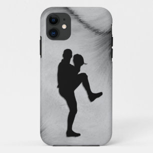 Funda Para iPhone 11 Ganador de béisbol Pitcher Windup