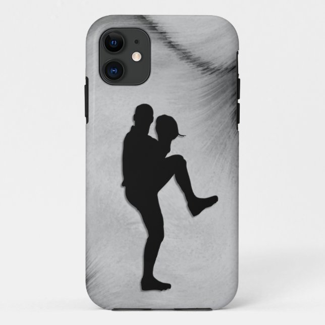 Funda De Case-Mate Para iPhone Ganador de béisbol Pitcher Windup (Reverso)