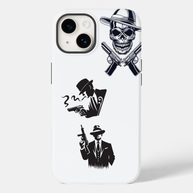 Funda De Case-Mate Para iPhone Gangster (Reverso )