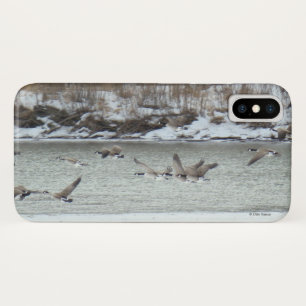 Funda Para iPhone X Gansos canadienses B7