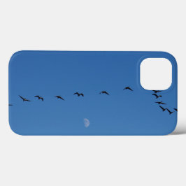 Funda Para iPhone 13 gansos canadienses en vuelo
