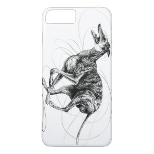 Funda Para iPhone 8 Plus/7 Plus Garabato I, galgo