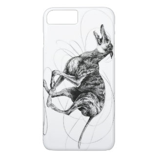 Funda Para iPhone 8 Plus/7 Plus Garabato I, galgo