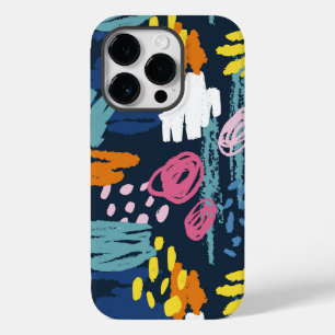 Funda Para iPhone 14 Pro De Case-Mate Garabatos coloridos de garabatos de arte moderno