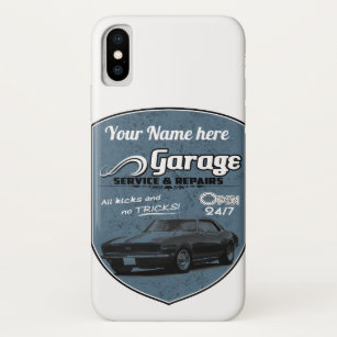 Funda Para iPhone X Garaje Camaro personalizado