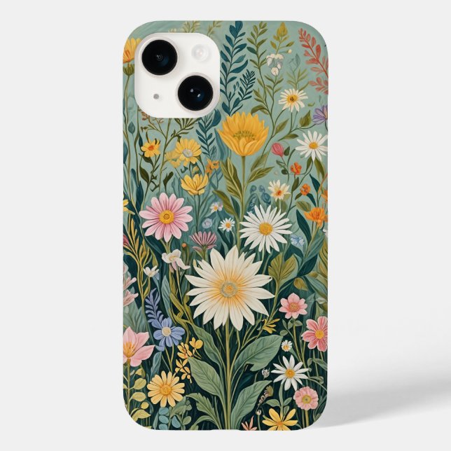 Funda De Case-Mate Para iPhone Garden Medley (Reverso )