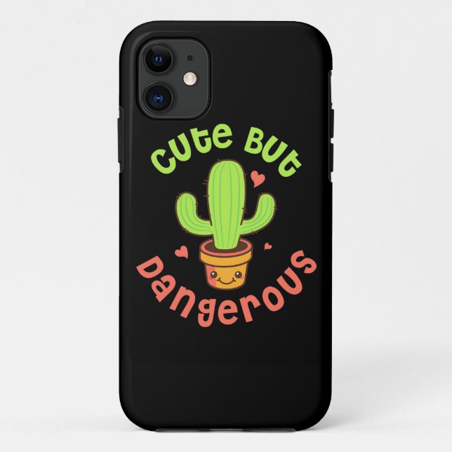 Funda De Case-Mate Para iPhone Gardener lindo pero peligroso (Reverso)