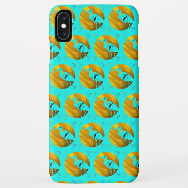 Funda De Case-Mate Para iPhone garza refulgente (Reverso)