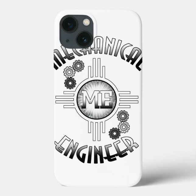 Funda De Case-Mate Para iPhone Gases de ingeniero mecánico (Reverso)