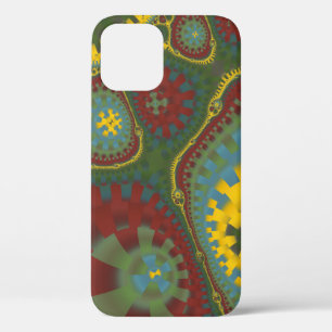 Funda Para iPhone 12 Gases fractales