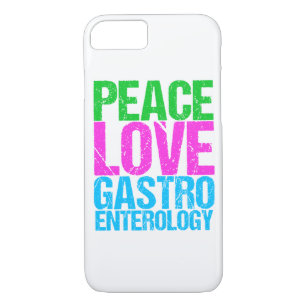 Funda Para iPhone 8/7 Gastroenterología del amor de la paz