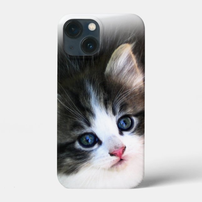 Funda De Case-Mate Para iPhone Gatito (Reverso )