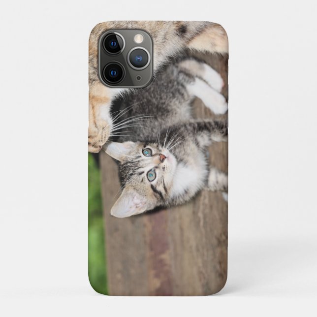Funda De Case-Mate Para iPhone Gatito (Reverso)