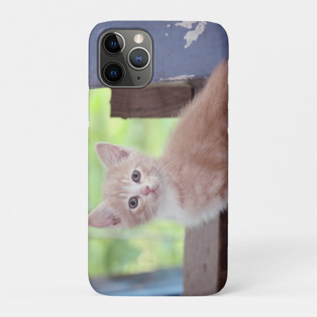 Funda De Case-Mate Para iPhone Gatito (Reverso)