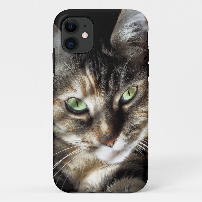 Funda De Case-Mate Para iPhone Gatito del zen (Reverso)
