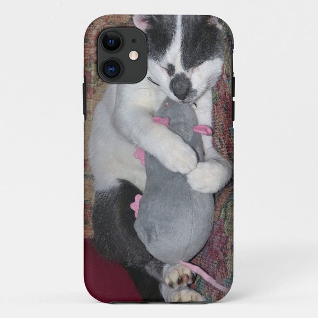 Funda De Case-Mate Para iPhone Gatito durmiente (Reverso)
