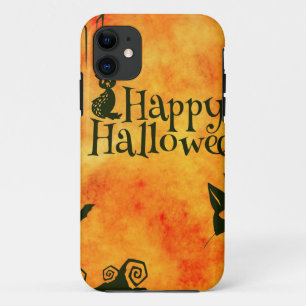 Funda Para iPhone 11 gatito feliz de halloween