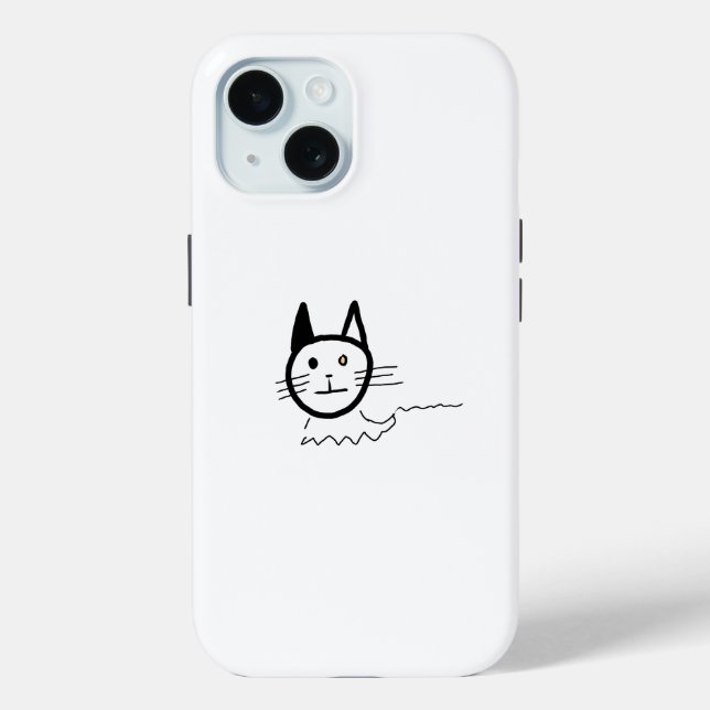 Funda De Case-Mate Para iPhone Gatito Gruñón - Sin Enfermedades, ¡Simplemente Ama (Reverso )