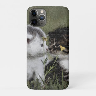 Funda Para iPhone 11 Pro Gatito, lindo, naturaleza