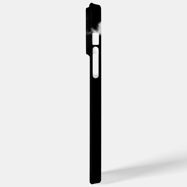 Funda De Case-Mate Para iPhone Gatito negro "Aurophile" (Reverso / Izquierdo )