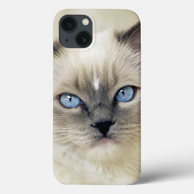 Funda De Case-Mate Para iPhone Gatito Ragdoll (Reverso)