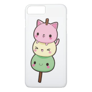 Funda Para iPhone 8 Plus/7 Plus Gatitos de Kawaii Mochi