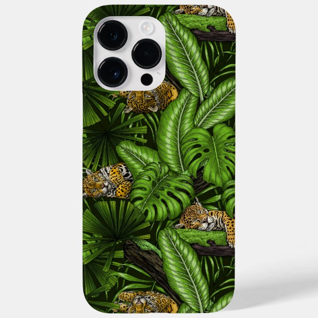 Funda De Case-Mate Para iPhone Gatitos de la jungla (Reverso)