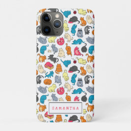 Funda Para iPhone 11 Pro Gatitos traviesos gatitos personalizados por la mu
