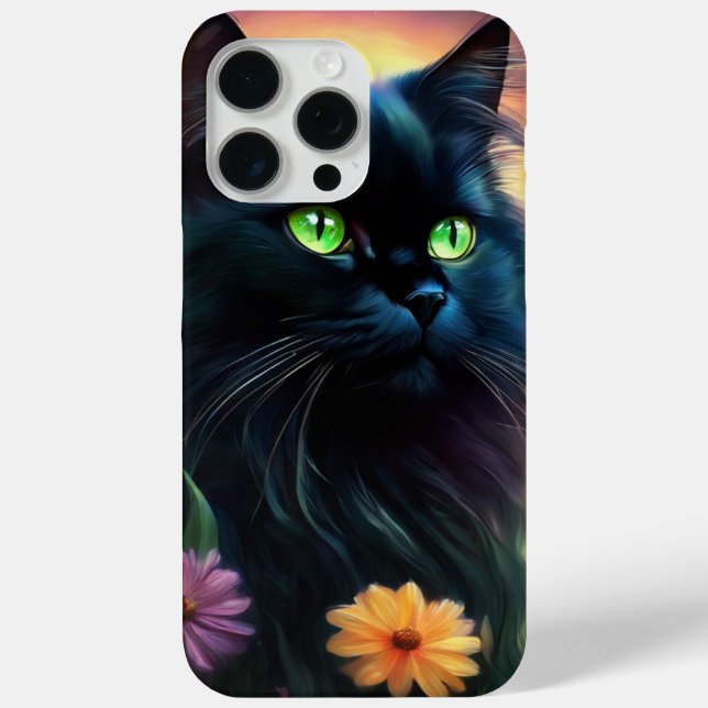 Funda De Case-Mate Para iPhone Gato (Reverso )