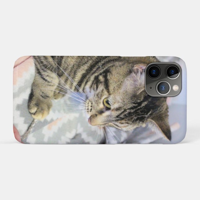 Funda De Case-Mate Para iPhone Gato (Reverso (horizontal))