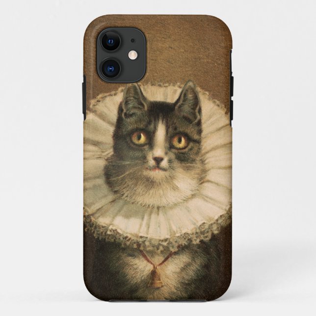 Funda De Case-Mate Para iPhone Gato (Reverso)