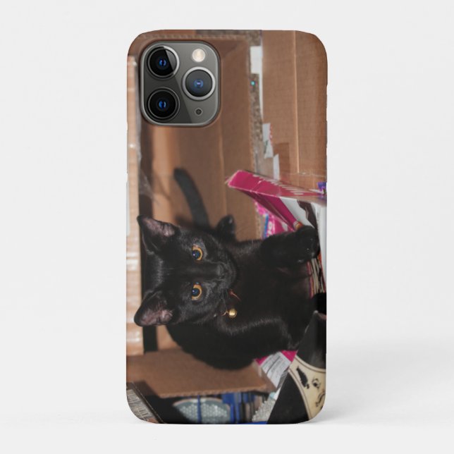 Funda De Case-Mate Para iPhone Gato (Reverso)