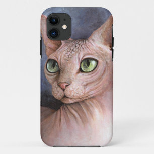 Funda Para iPhone 11 Gato 578 Sphynx
