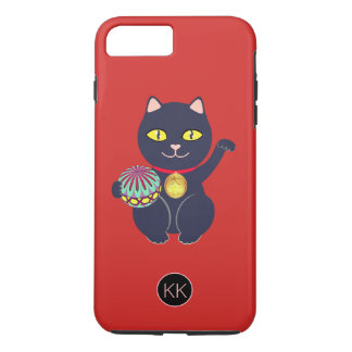Funda Para iPhone 8 Plus/7 Plus Gato afortunado japonés Maneki-neko