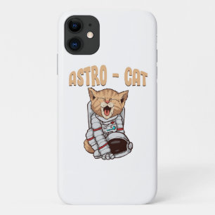 Funda Para iPhone 11 Gato Astro