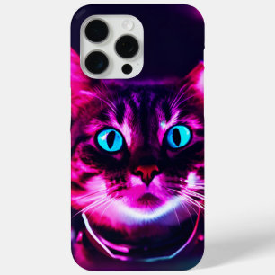 Funda Para iPhone 15 Pro Max gato astronauta