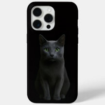 Gato Azul Ruso Black 4 Luxe iPhone 15 Pro Max
