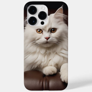 Funda Para iPhone 14 Pro Max De Case-Mate Gato blanco majestuoso