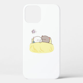 Funda Para iPhone 12 Gato cutáneo mochi