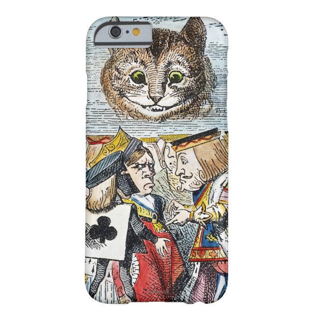 Funda De Case-Mate Para iPhone Gato de Cheshire, 1865 (Reverso)