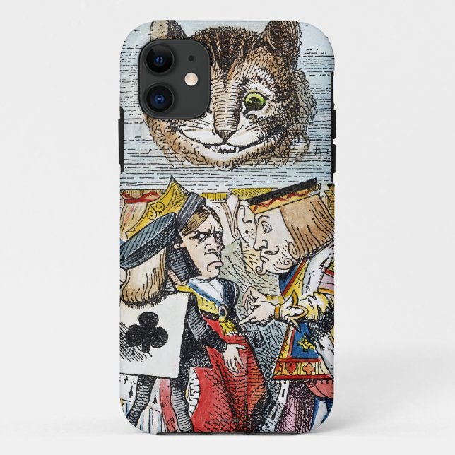 Funda De Case-Mate Para iPhone Gato de Cheshire, 1865 (Reverso)