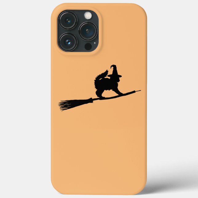 Funda De Case-Mate Para iPhone Gato de Halloween  (Reverso )