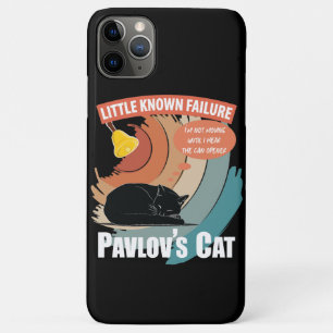Funda Para iPhone 11 Pro Max Gato de Pavlov - Psicología divertida