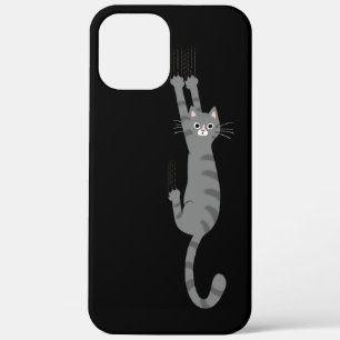title_seo2 Gato de Tabby Gris Colgando   Gato Divertido Gris 