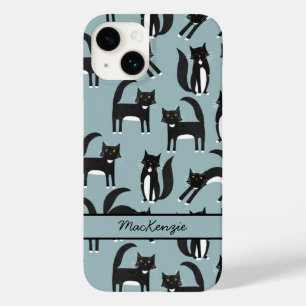 Funda Para iPhone 14 De Case-Mate Gato de Tuxedo personalizado