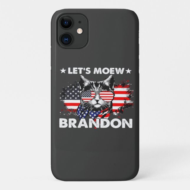 Funda De Case-Mate Para iPhone Gato Deja Que Maúlle  (Reverso)