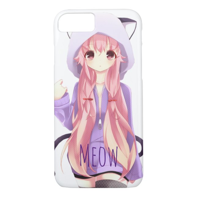 Funda De Case-Mate Para iPhone Gato del gatito (Reverso)