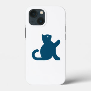 Funda Para iPhone 13 Mini Gato Dice Hola